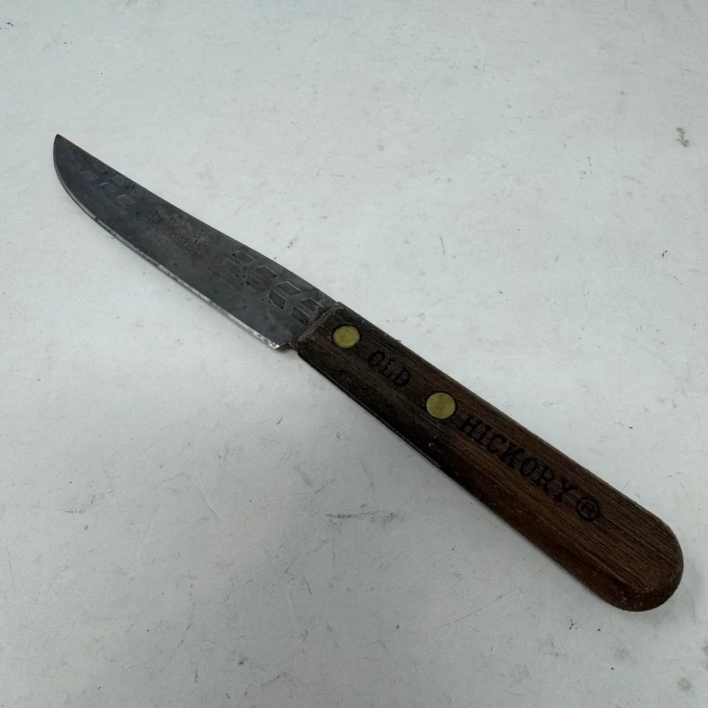 Old Hickory Ontario Knife Co‎ 3 Piece Set Slicing Utility Paring Made in USA